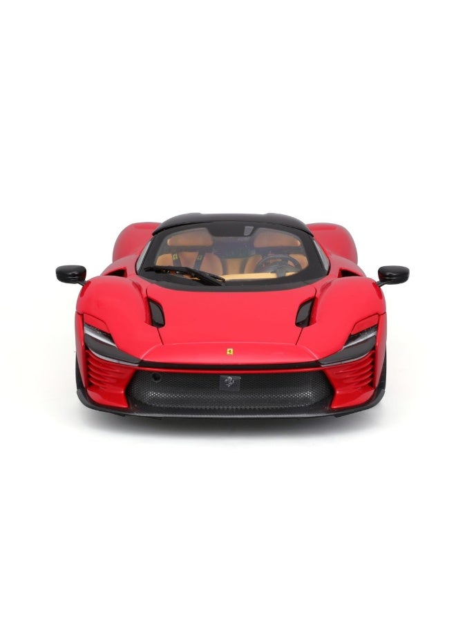 Bburago سيارة ببراغو فيراري سبيشال فيراري دايتونا SP3 مصنوعة من المعدن (أحمر، 1:18) - Image 2