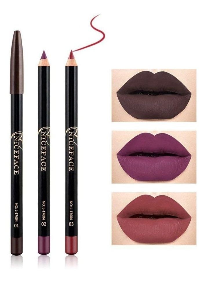 NICEFACE 12-Piece Multicolor Lipliner Pencil Collection Lip Perfection in Every Shade - pzsku/Z299FC5AF124F996F3EBAZ/45/_/1693563445/979568fe-1dc1-4978-b522-dbf2229f7690