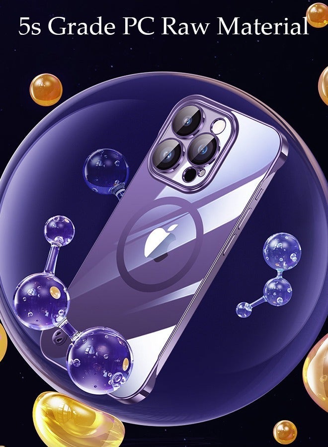 DUNISO iPhone 15 Pro MAX Phone Case 6.7" Full Body Protective Phone Cover With Crossbody Strap Anti-fall Phone Case Built-in Screen and Camera Protector For Apple 15 Pro MAX Phone Case - Image 4