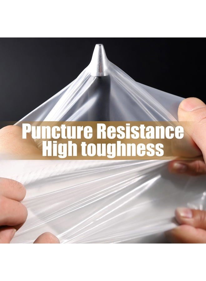 PROMORE Super King Plastic Mattress Cover Bag Mattress Protector Storage Bag Reusable Waterproof For Moves Storage,264x200x40CM 1.5Mil - Image 4