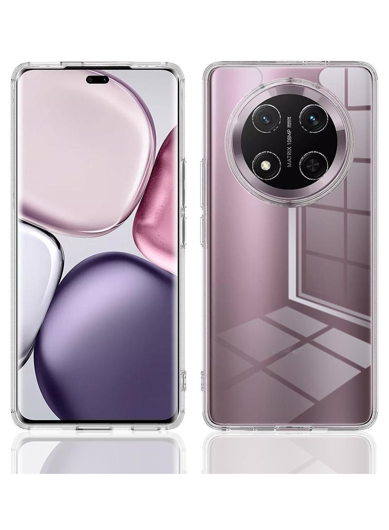 Case for Honor X9c Soft Silicone TPU Case, Lightweight Protective Cover Smooth Finish Camera Protective Shock Absorbent Stylish Case for Men Women Compatible with Honor X9c 5G - Image 2