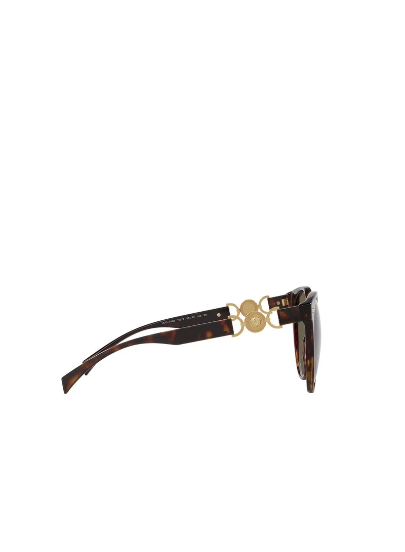 VERSACE 0Ve4442 Round Sunglasses