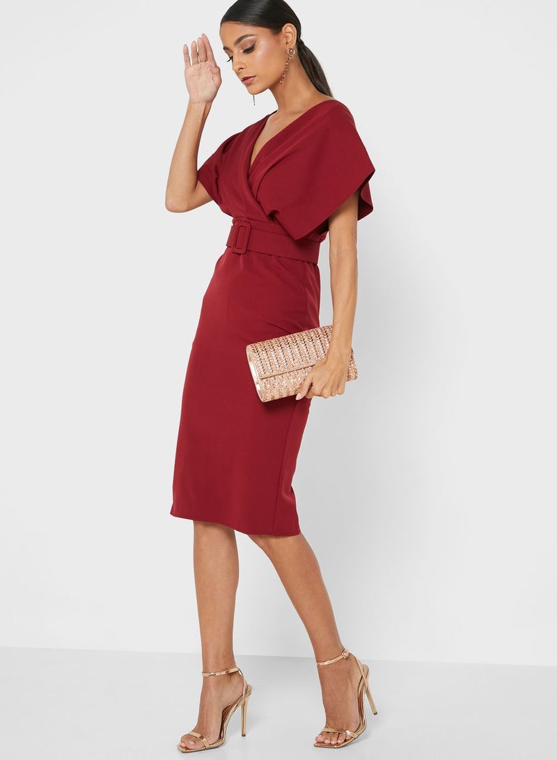 Ella Limited Edition Belted Tulip Dress  - Image 4