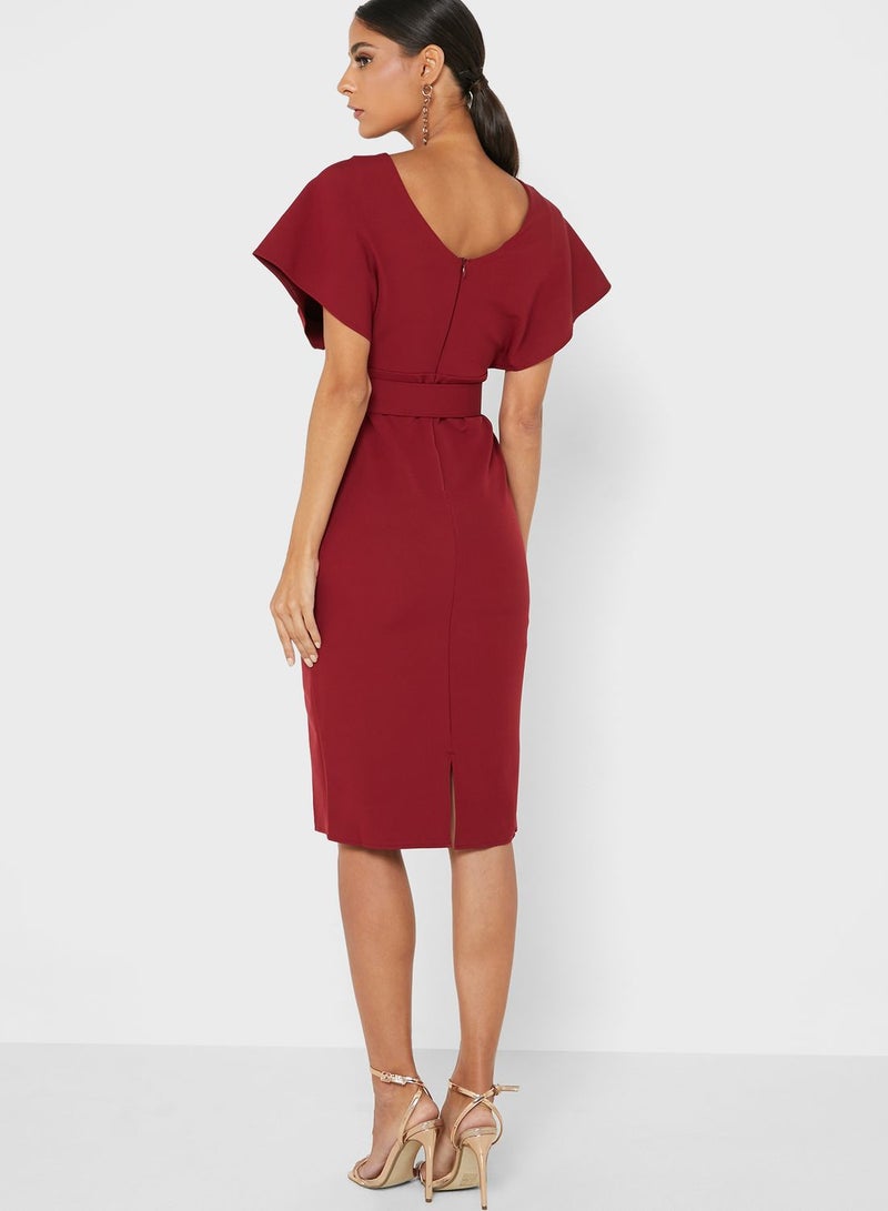 Ella Limited Edition Belted Tulip Dress  - Image 2