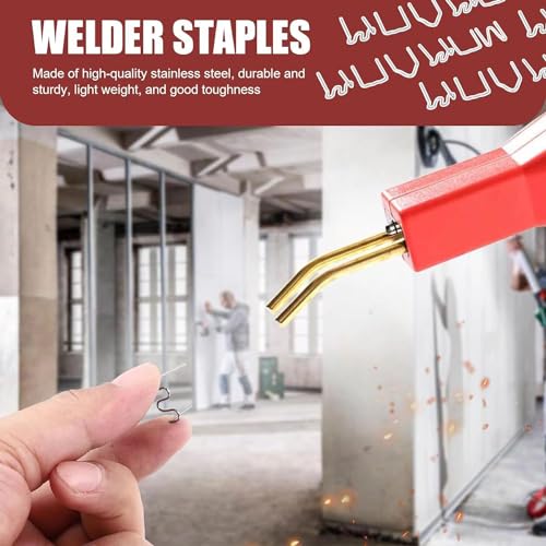 DLronwey Plastic Welding Staples 3000 pcs,6 Types Hot Staples for Decoration,Auto Repair,Architectural Modelling,Toy Manufacturing,Etc. - Image 5