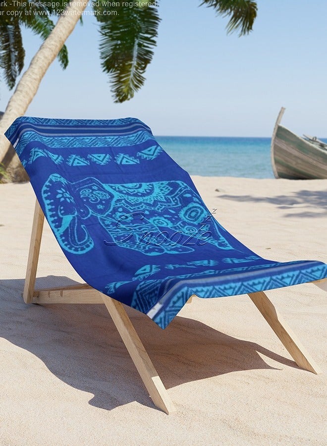 سنوز بشكير بحر قطن سنوز - 170×90 سم، تصميم ايليفانت - Image 2