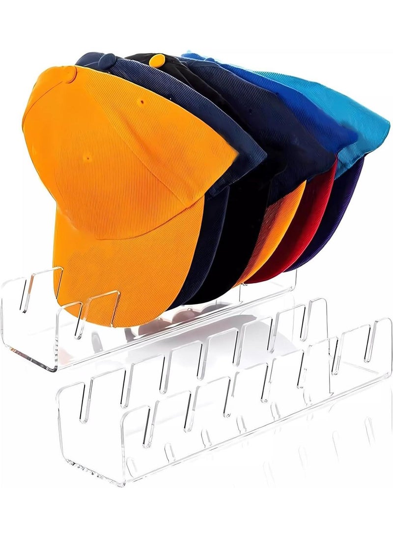 1-Pieces Acrylic Hat Rack Duck Cap Storage Rack Baseball Cap Storage Display Rack-Transparent 3MM - Image 1