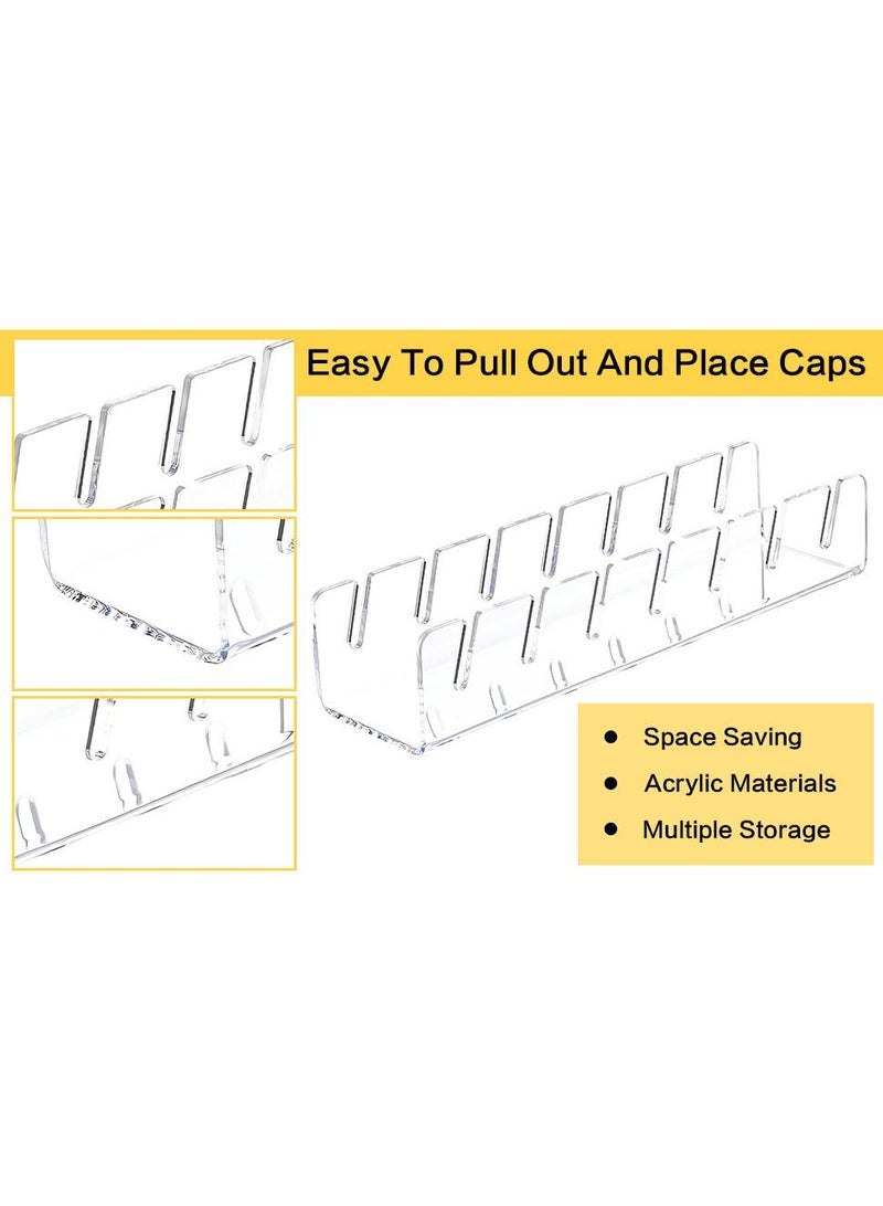1-Pieces Acrylic Hat Rack Duck Cap Storage Rack Baseball Cap Storage Display Rack-Transparent 3MM - Image 3