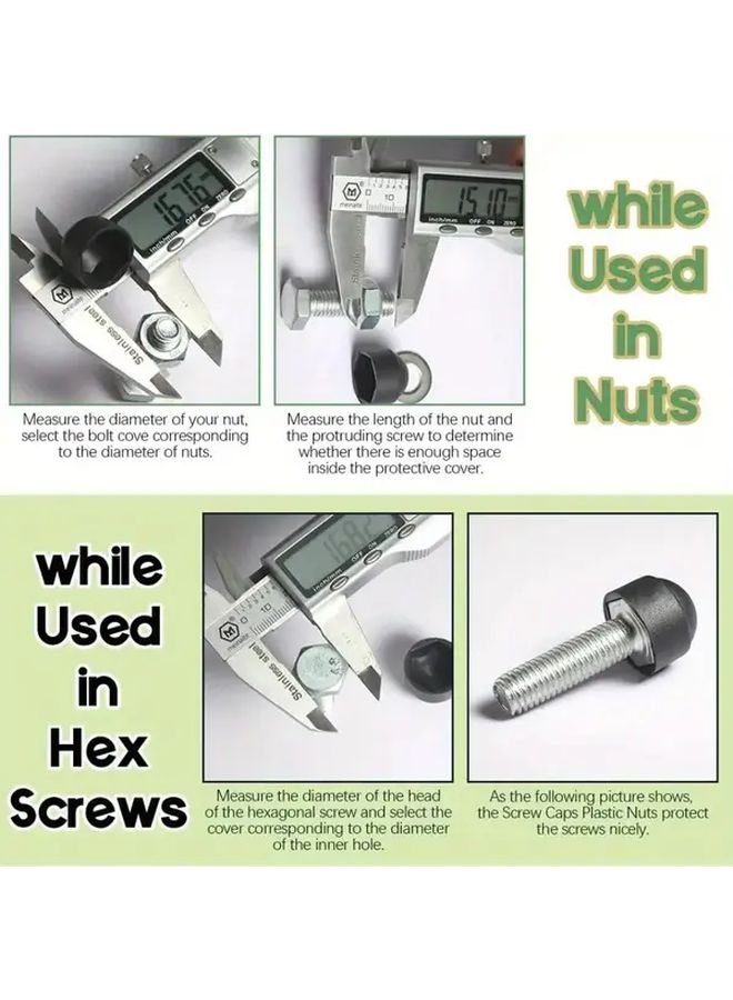 Plastic Screw Protection Caps for Bolts 12mm M12 - Image 5