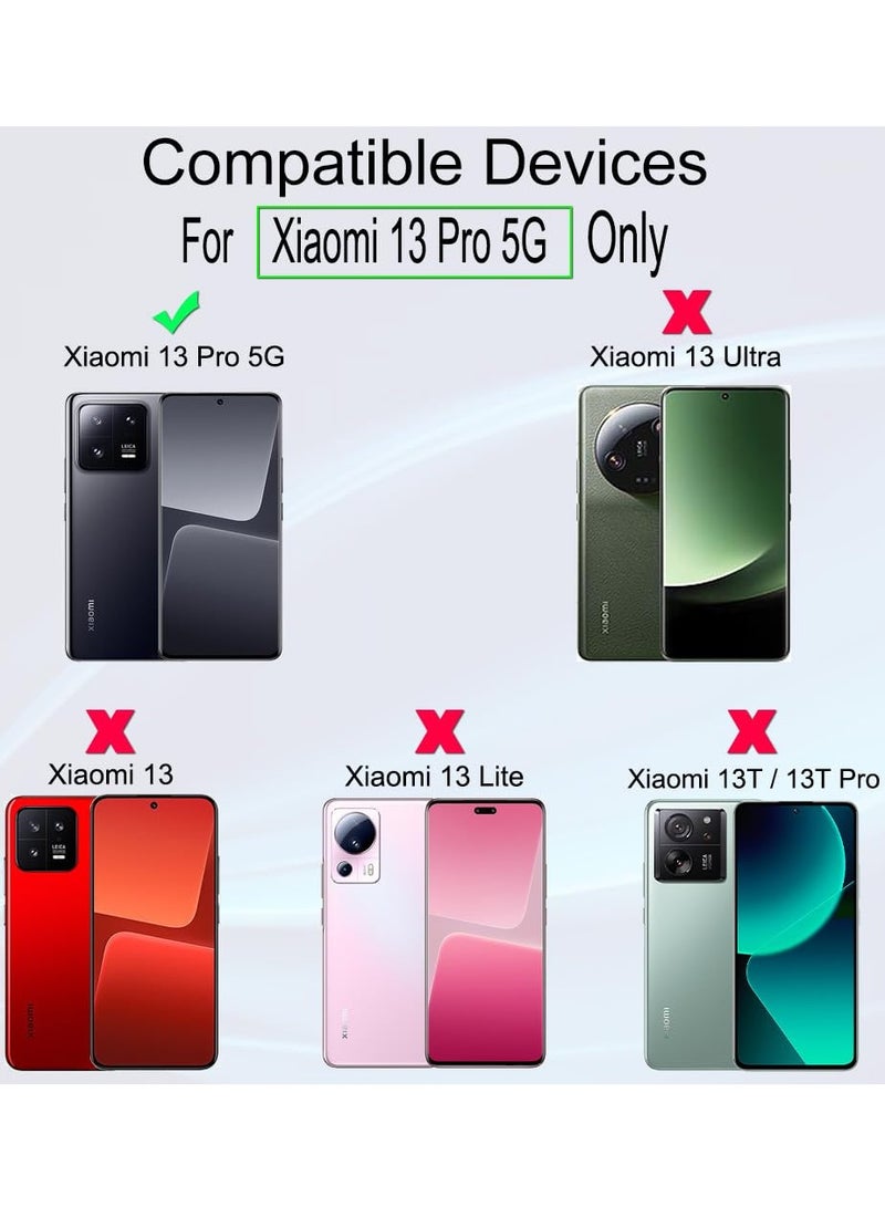 Ibywind Screen Protector For Xiaomi 13 Pro 5g 6.73 Inch With 2pcs Flexible Tpu Film 1pc Camera Lens Protector 1pc Backing Carbon Fiber Film Fingerprint Reader Easy To Install - Image 2