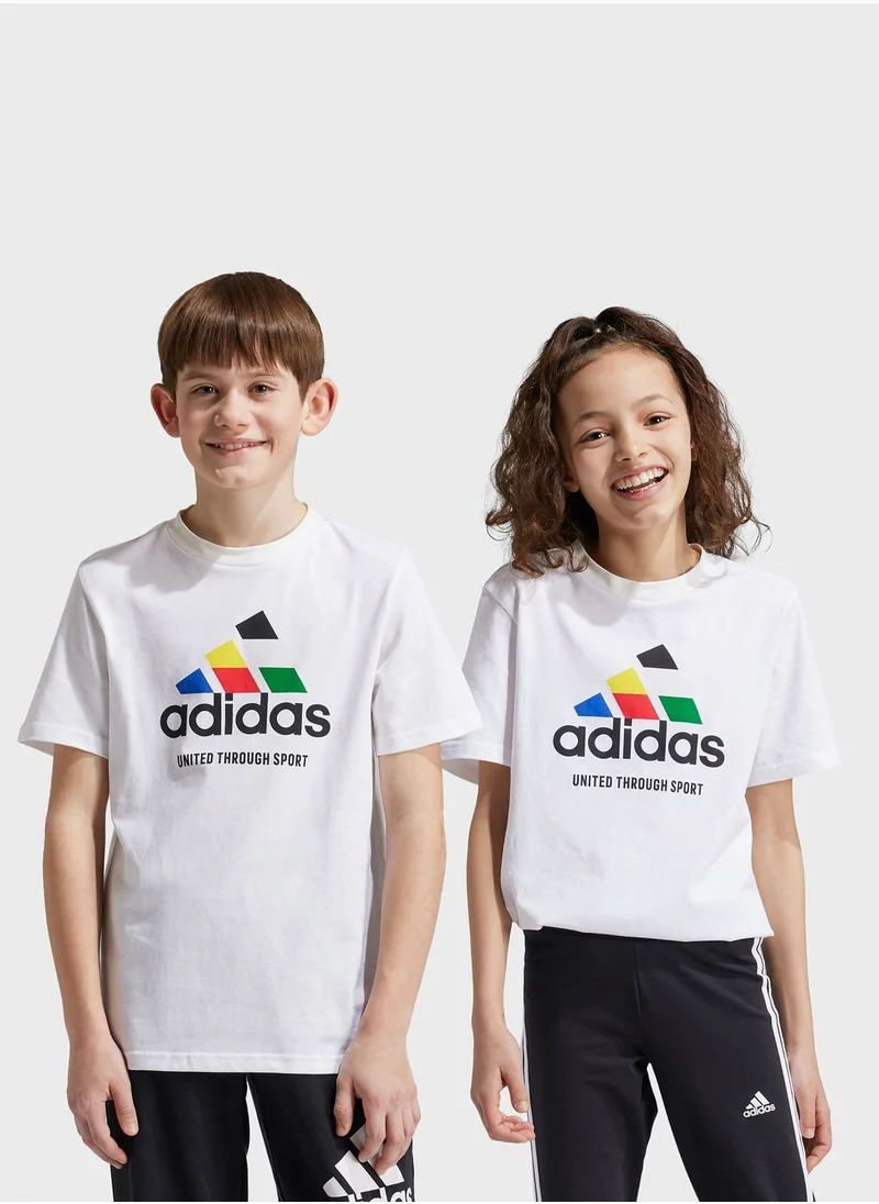 Adidas Youth Tiro Nations T-Shirt