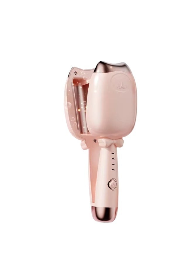Cute Cat Design 32MM Hair Waver for Beginners – Fast Heating, Easy Styling - Image 3