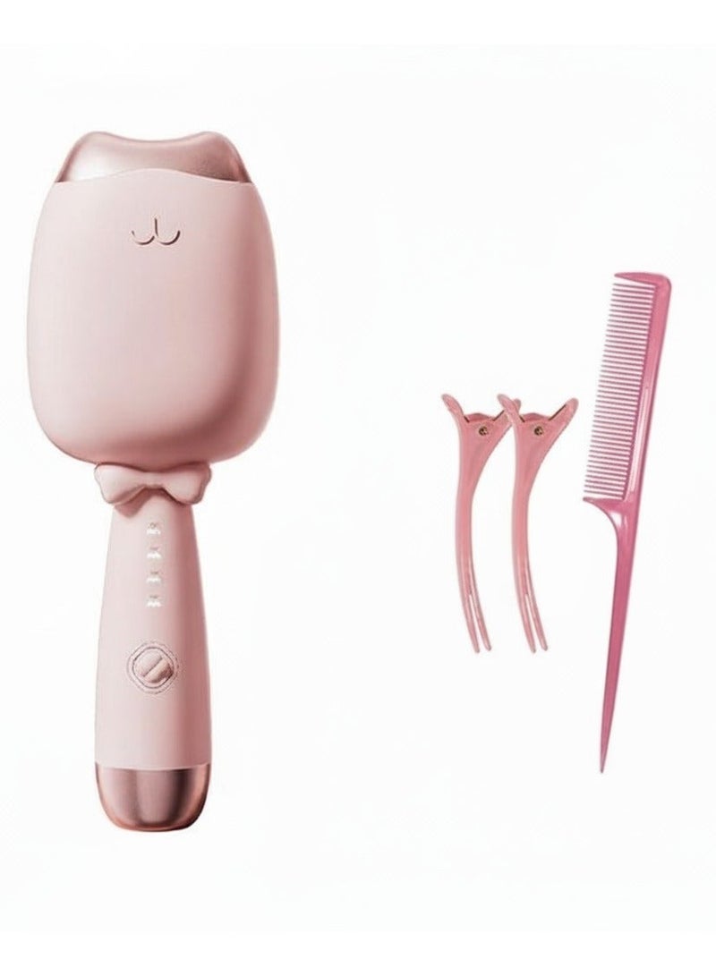 Cute Cat Design 32MM Hair Waver for Beginners – Fast Heating, Easy Styling - Image 1