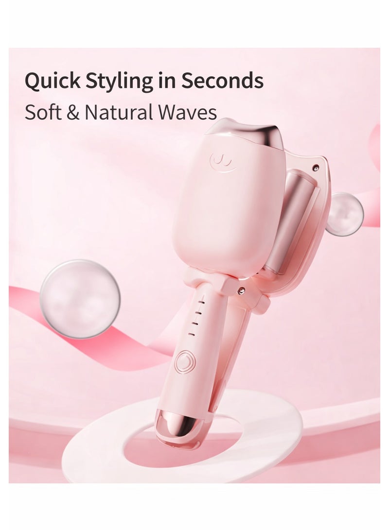 Cute Cat Design 32MM Hair Waver for Beginners – Fast Heating, Easy Styling - Image 5