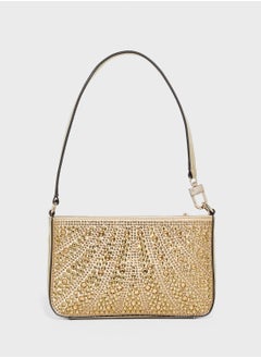 GUESS Embellished Beauvoir Mini Top Zip Clutches  - Image 2