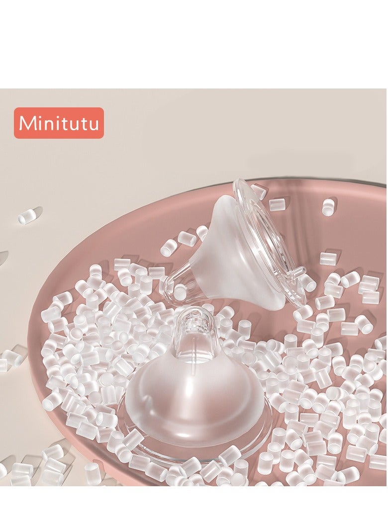 Minitutu Wide-mouth Baby Bottle for Premature Infants - Specifically Designed for Newborns. Available in 80ML, 160ML and 240ML sizes. - Image 5