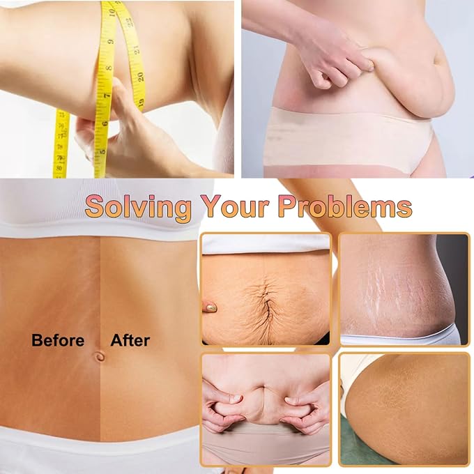 YOOJ Luxury Body Firming Oil, Anti-Cellulite After-Shower Massage Oil, Natural Botanical for Tightening & Lifting Crepey Abdomen/Belly/Thighs/Butt, Moisturize/Fade Signs of Wrinkles/Marks|100ML - Image 3