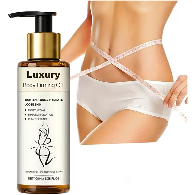 YOOJ Luxury Body Firming Oil, Anti-Cellulite After-Shower Massage Oil, Natural Botanical for Tightening & Lifting Crepey Abdomen/Belly/Thighs/Butt, Moisturize/Fade Signs of Wrinkles/Marks|100ML - Image 1