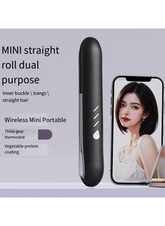 General 2-in-1 Ionic Hair Straightener & Curling Iron – Dual Styling with Ceramic Plates  - Image 4