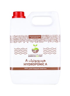 EMIRATES BIOFERT Emirates Biofert Hydroponic A Specialized Liquid Fertilizer for Production of Vegetables and Flowers 3.8L  - Image 1