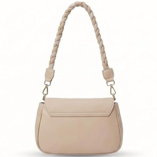 SIBY PU Leather Messenger Bag for Women - Small Cross-Body Cloud Purse with Removable Straps | Versatile Casual Handbag- Grey - Image 2