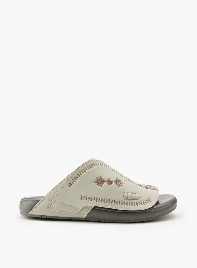 دوتشيني صنادل رجالية مطرزة سهلة الارتداء