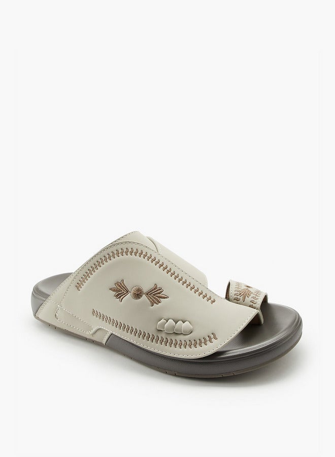 دوتشيني صنادل رجالية مطرزة سهلة الارتداء - Image 3