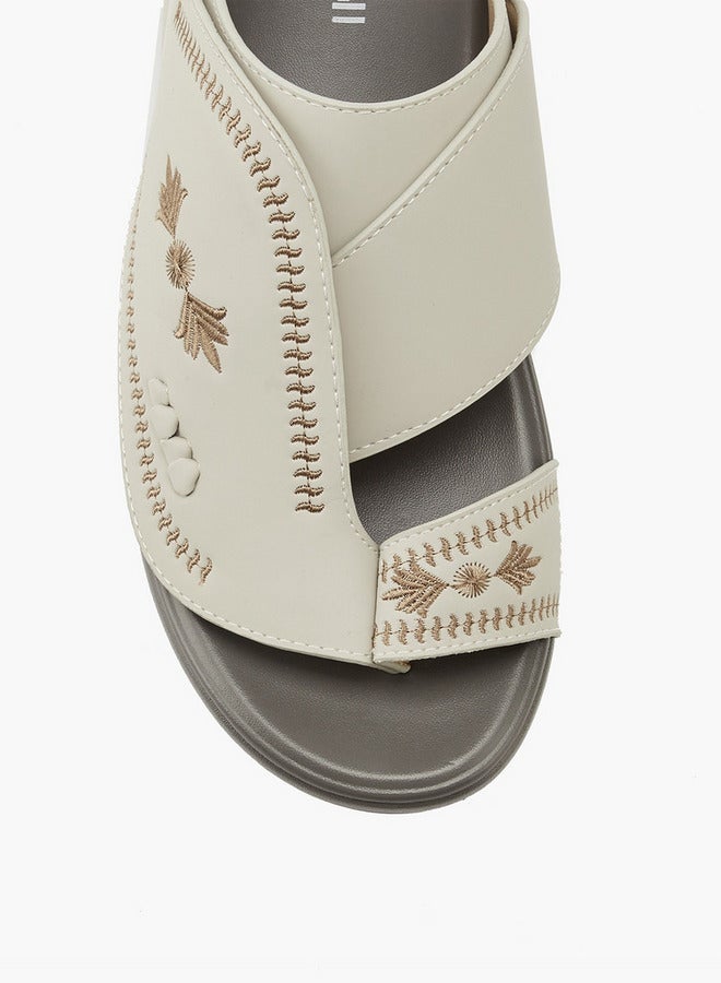 دوتشيني صنادل رجالية مطرزة سهلة الارتداء - Image 4