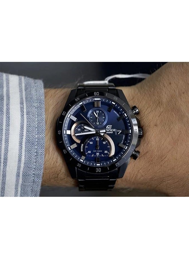 CASIO Men's Building Waterproof Chronograph EFR-571DC-2AVUDF - Image 2