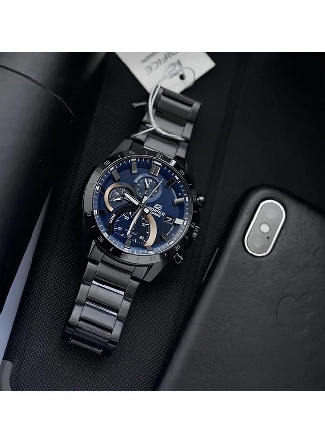CASIO Men's Building Waterproof Chronograph EFR-571DC-2AVUDF - Image 4