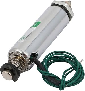 uxcell uxcell DC 12V Push Pull Type Tubular Linear DC Solenoid Electromagnet Magnet XRN-12/36TL  - Image 1