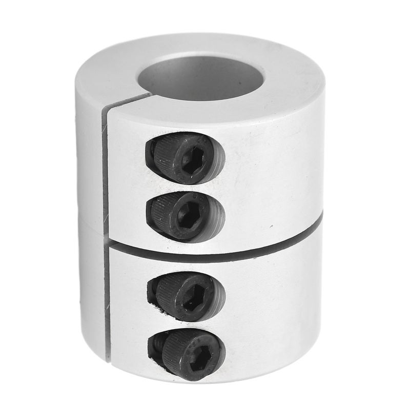 Rigid Shaft Coupling: SUS304 Stainless Steel, 38N.M Torque, 4000RPM Max Speed - Anodized Surface, Detachable Design, M5 Thread - for CNC Machine Tools, Servo Motors, Stepper Motors - Image 1