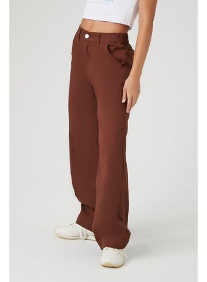 FOREVER 21 بنطلون تويل بقصة مستقيمة  - Image 3