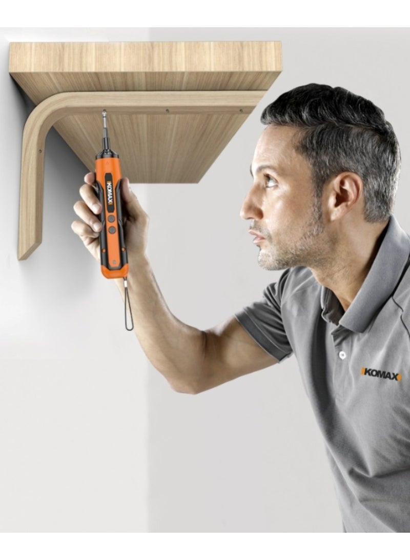 komax V6 Powered Cordless Screwdriver and Bit Set - Image 5
