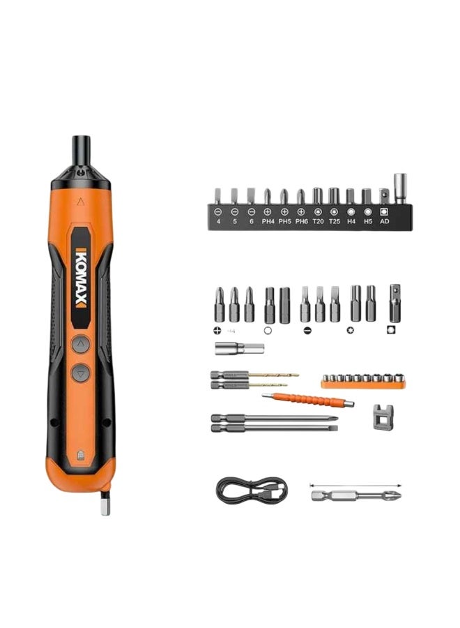 komax V6 Powered Cordless Screwdriver and Bit Set - Image 1