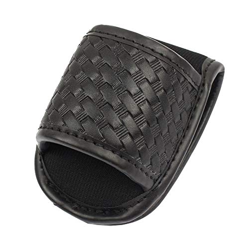 ROCOTACTICAL Basketweave Open Top D Cell Compact Light Holder, Duty Belt Accessories-Flashlight Pouch Holster - Image 3