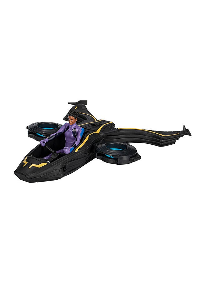 Black Panther Marvel Studios'  Wakanda Forever Vibranium Blast Sunbird with 6-Inch Shuri Action Figure, Toy for Kids Ages 4 and Up  - Image 2