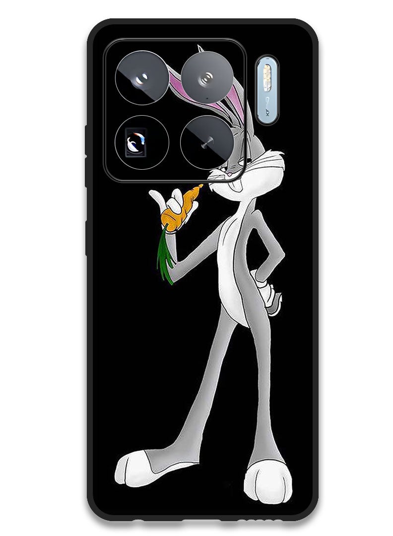 Theodor Case Compatible with Xiaomi 15S Pro 6.73 Inch Protection Shockproof Bumper Cover Rabbit - Image 1