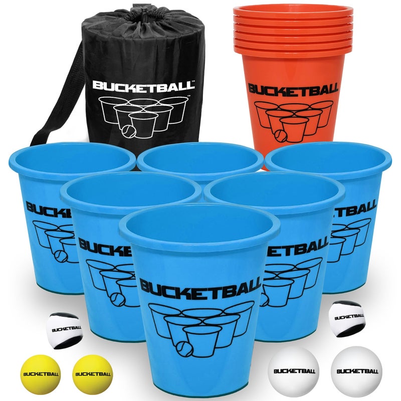 BucketBall | Beach Edition Combo Pack | Ultimate Beach, Pool, Yard, Camping, Tailgate, BBQ, Lawn, Water, Indoor, Outdoor Game – Best Gift Toy for Adults, Boys, Girls, Teens, Family - Image 1