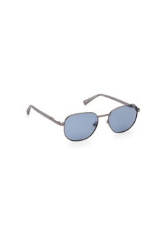 Timberland Men's Metal Sunglasses TB0001806D53 Lens Size: 53 Millimeter - Shiny Dark Ruthenium  - Image 3