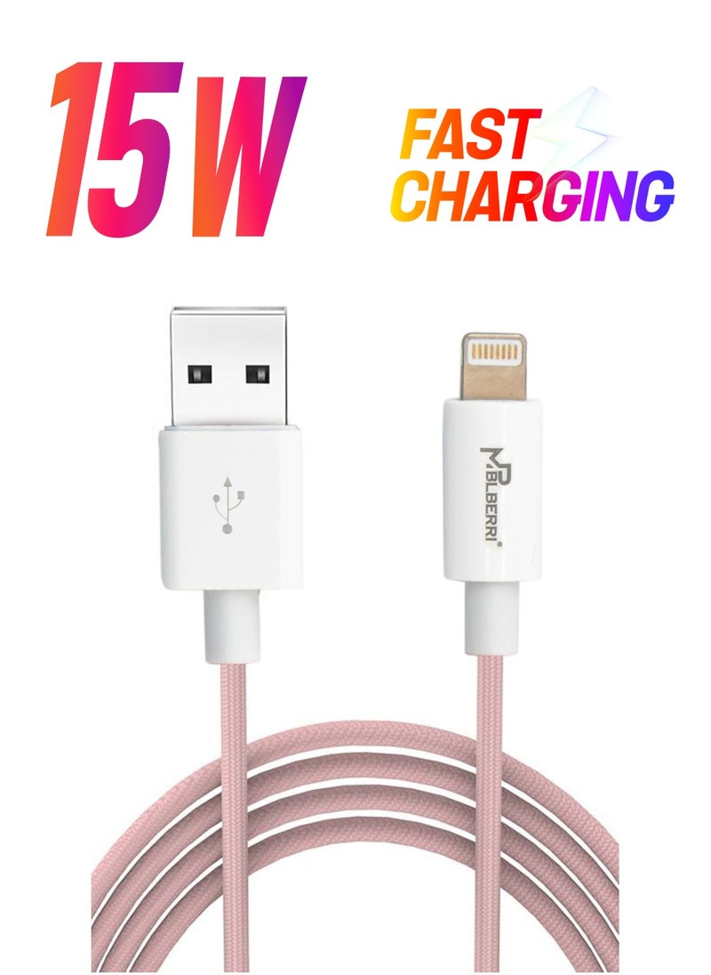 mpBLBERRI Lightning USB Data Cable 3 Meter | mpBLBERRI BLB-U340  - Image 1