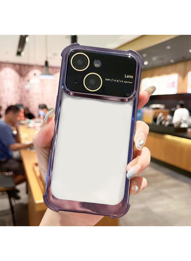 S-TOP Case For iPhone 14 Four-corner Shockproof TPU Phone Case with Lens Film - Image 1