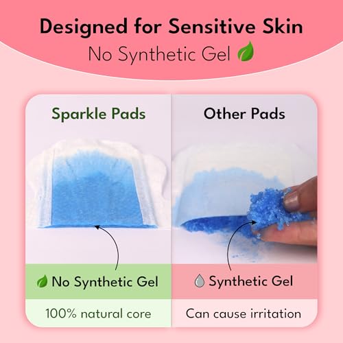 Sparkle Bamboo Maxi Pads XXL| Plant Based Sanitary Pads for Women | 100% Rash-Free sanitary napkins | Leak-Proof | Organic Pads | Period Pad Softer than Cotton Sanitary Pads | Heavy Absorbency | Overnight, 24 Count - Image 2