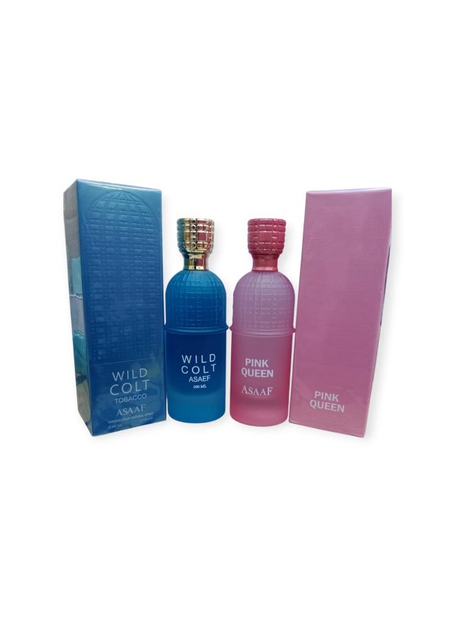 ASAAF Assaf Wild Colt 200ml and Assaf Pink Queen 200ml - Image 1