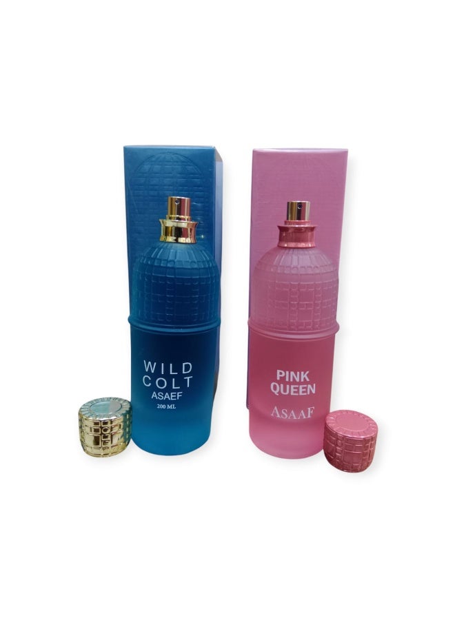 ASAAF Assaf Wild Colt 200ml and Assaf Pink Queen 200ml - Image 2