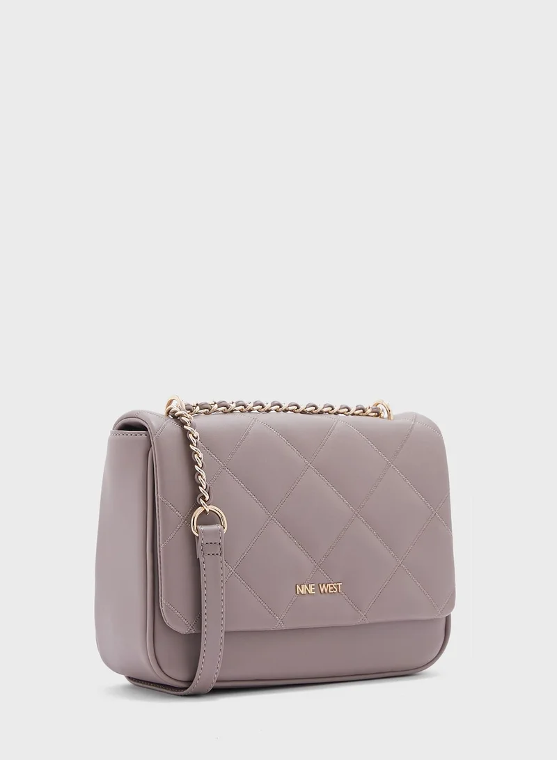 NINE WEST Malone Flapover Sling Bag