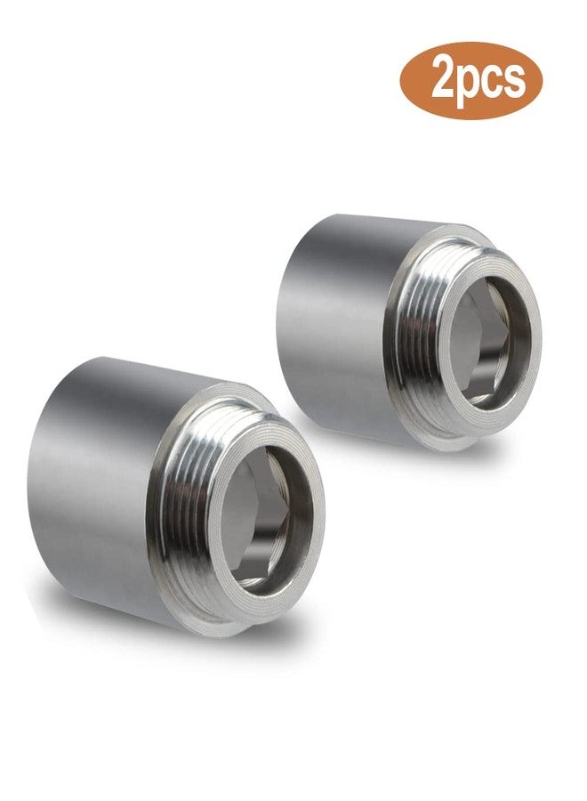 YXQ Shower Head Extension Arm,30mm Length 304 Stainless Steel G1/2 Male to G1/2 Female Thread Cast Pipe Fitting Coupler 2-Piece - Image 4