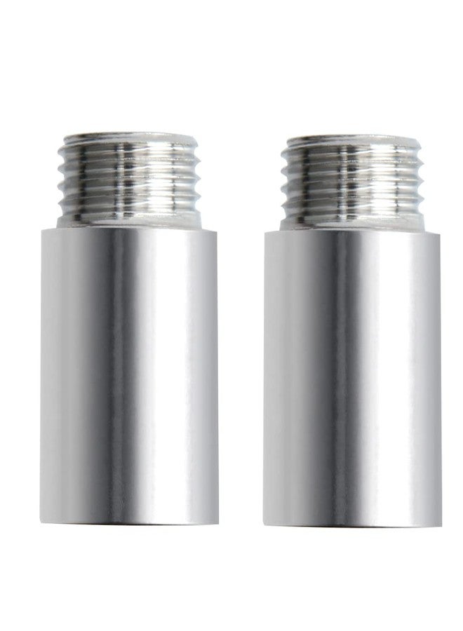 YXQ Shower Head Extension Arm,30mm Length 304 Stainless Steel G1/2 Male to G1/2 Female Thread Cast Pipe Fitting Coupler 2-Piece - Image 3