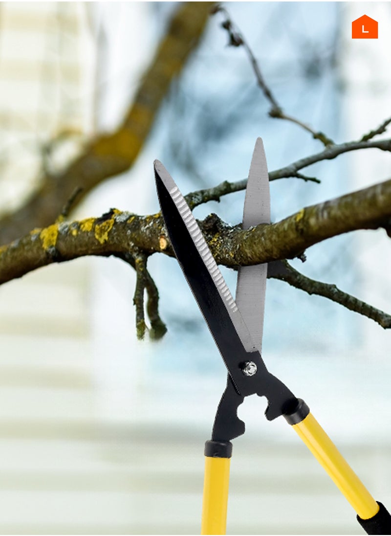 LAWAZIM - Tree Cutter - Heavy Duty Hedge Shears with Sharp Cutting Edges, Ergonomic Handle, and Manual Bush Trimmers - Ideal for Pruning Trees, Shrubs, and Gardening Tasks - Image 1