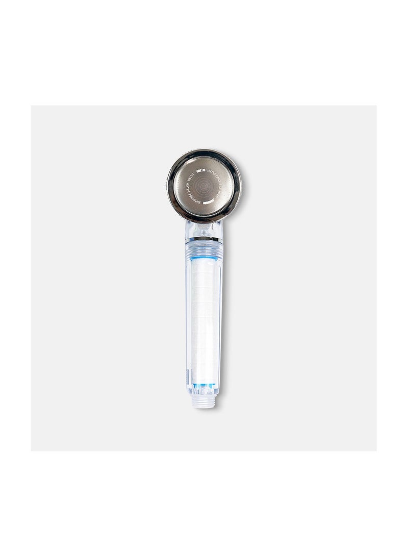 Aqua Duo SF300A  Shower Filter and shower head comes with specialized cartridges designed for skin and hair care. It effectively removes chlorine and other harmful substances from water, helping to protect your skin, prevent dryness, and improve the overall health of your hair.  - Image 1